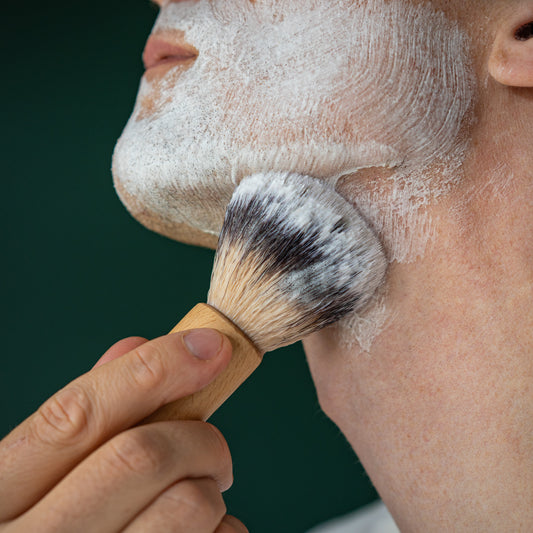 Schuimende Scheerzeep