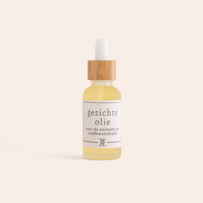 Gezichtsolie voor normale en combinatiehuid